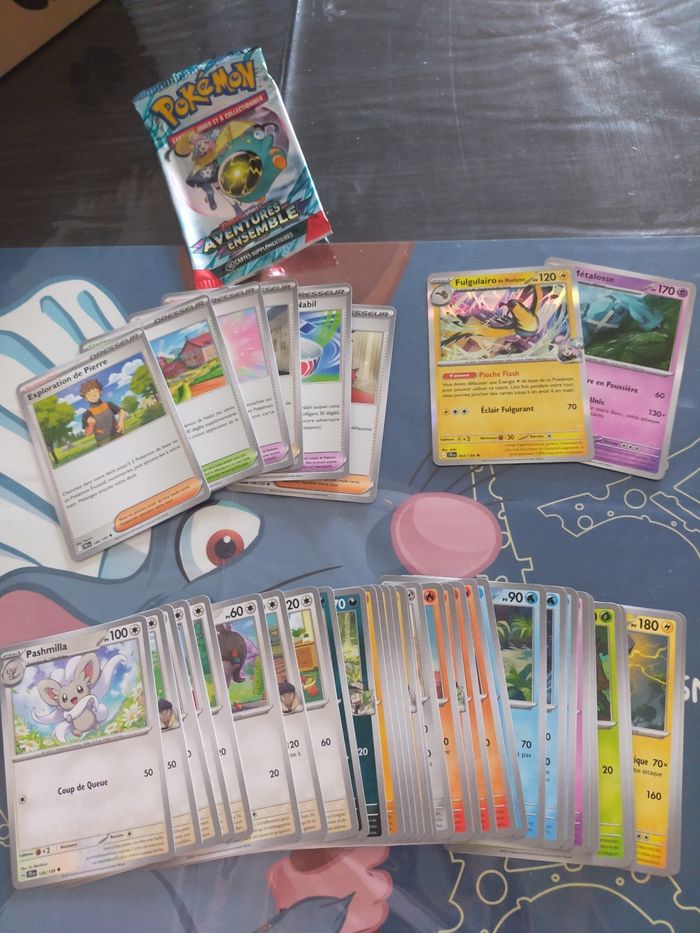 Carte pokémon aventure ensemble