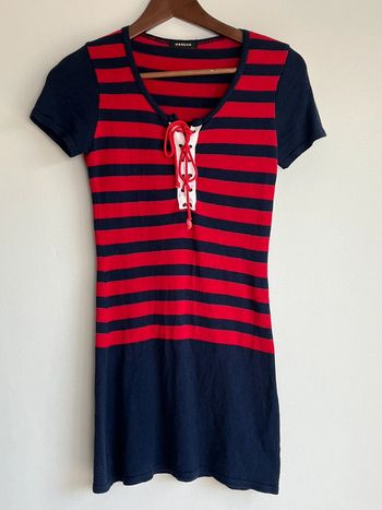 Tunique femme Morgan en taille S rouge et bleu