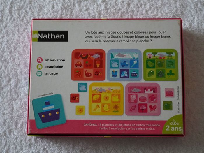 Jeu "Loto des couleurs" Nathan pour enfants (Dès 2 ans) - photo numéro 2