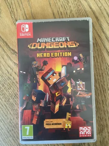 Minekraft dungeons heronedition switch