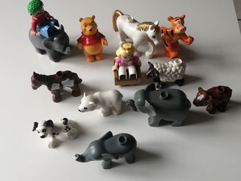 personnages et animaux lego