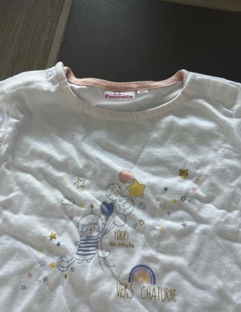 T-shirt pommette