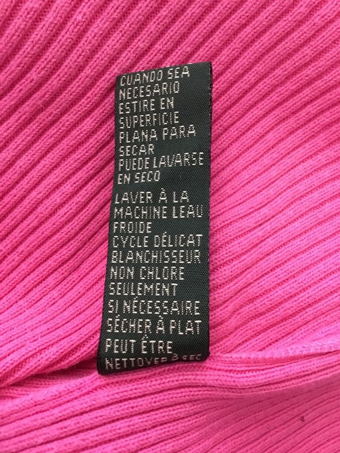 Pull femme rose Lauren Ralph Lauren manches courtes taille L 065 - photo numéro 6