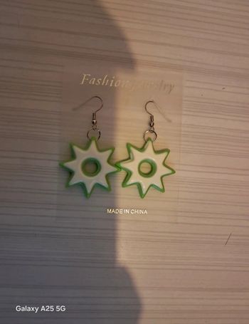 Boucle d oreille etoile