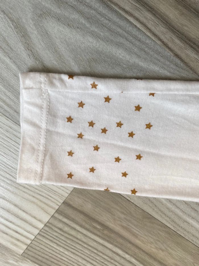 Col roulé blanc étoiles orchestra 6 ans - photo numéro 4