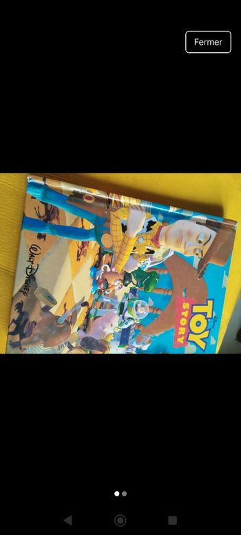 Livre Disney "Toy story"