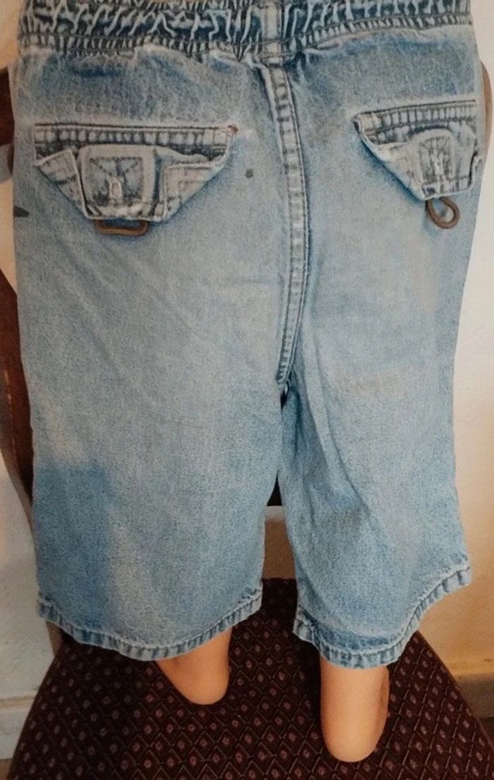 Short jean taille élastique - photo numéro 4