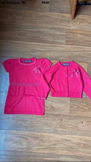 Ensemble robe gilet Yourself 2 ans