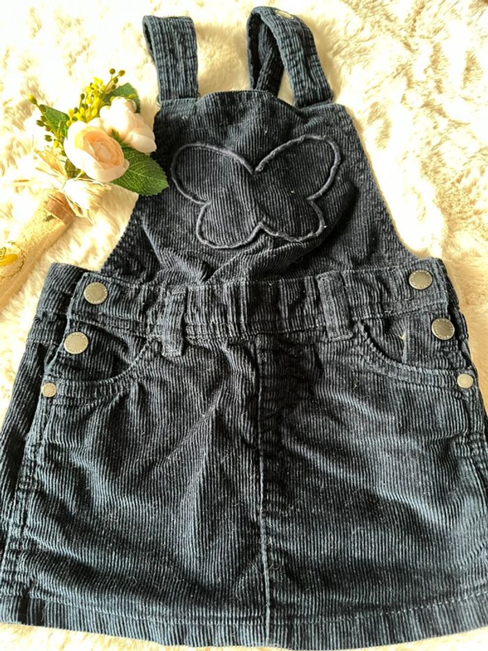 Salopette velour 24m