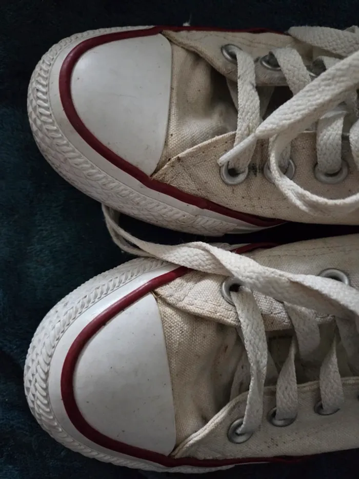 Converse basse taille 37.5 blanche - photo numéro 10