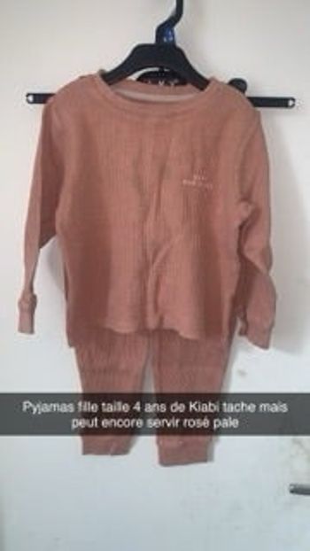 Pyjamas fille taille 4 ans