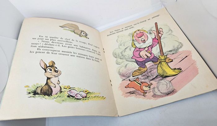 "La maison des nains".
Walt Disney.
Hachette.
Petite fleur.
12 pages.
ISBN : 2.01.005637.X - photo numéro 5