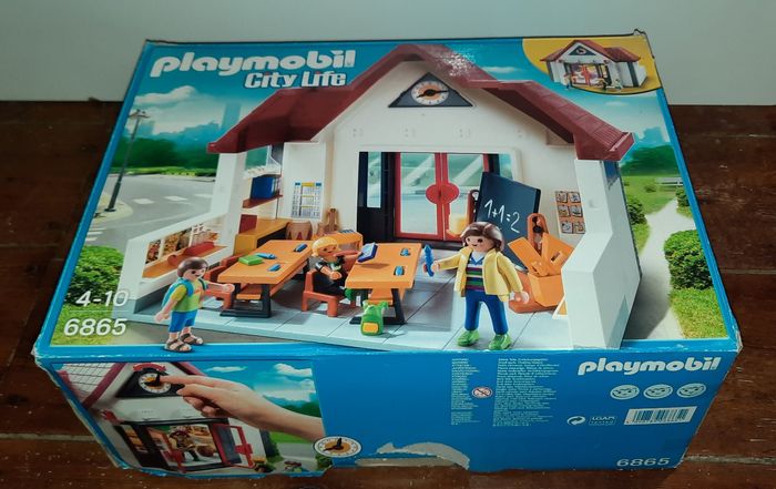 playmobil salle de classe