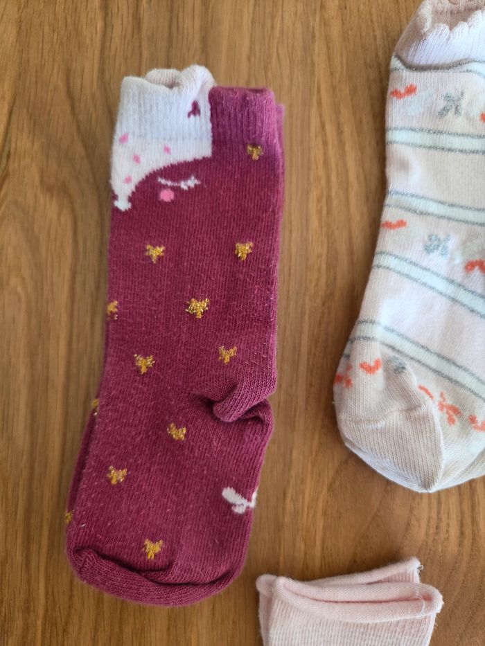 Lot de 5 paires de chaussettes 21/23 - photo numéro 2