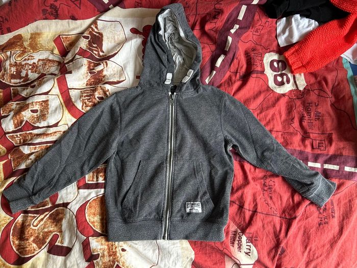 Veste zip à capuche BKL wear 6 ans