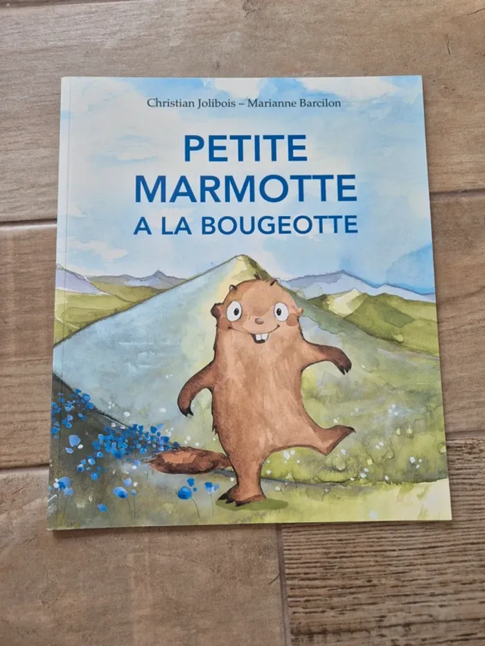 Livre petite marmotte à la bougeotte école des loisirs