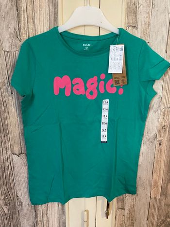 Tee-shirt manches courtes, Kiabi, taille 12 ans 