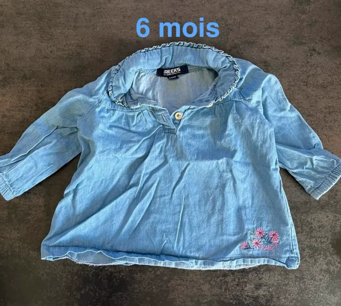 Chemise 6 mois