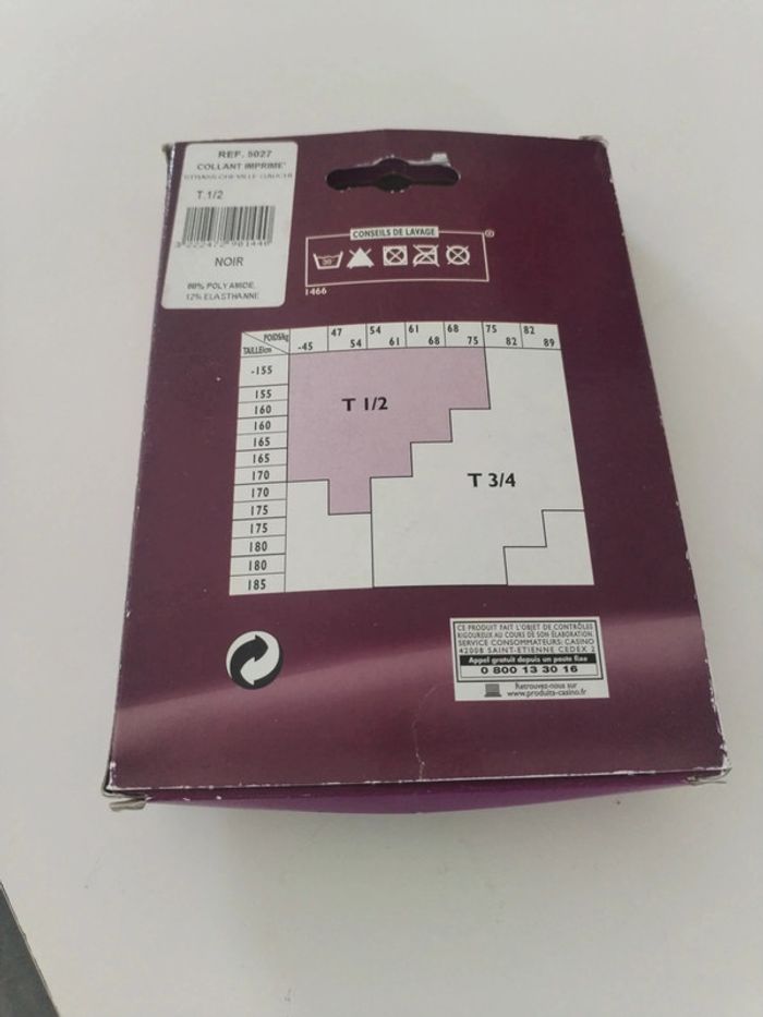 Collant fantaisie Taille 1/2 V - photo numéro 2