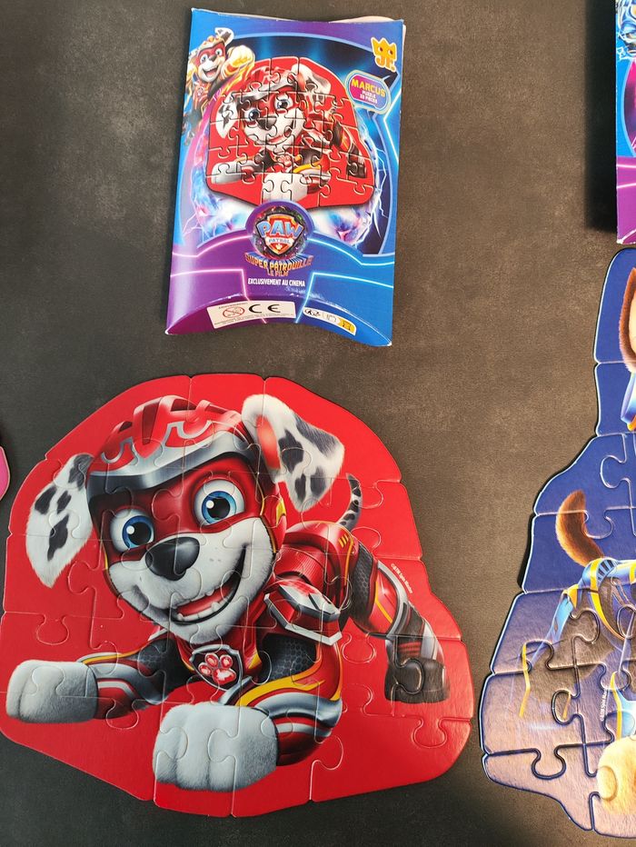 Lot de 5 puzzles Pat'Patrouille – Burger King - photo numéro 4