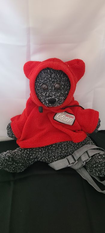 Ours sac à dos ou range pyjama  gris