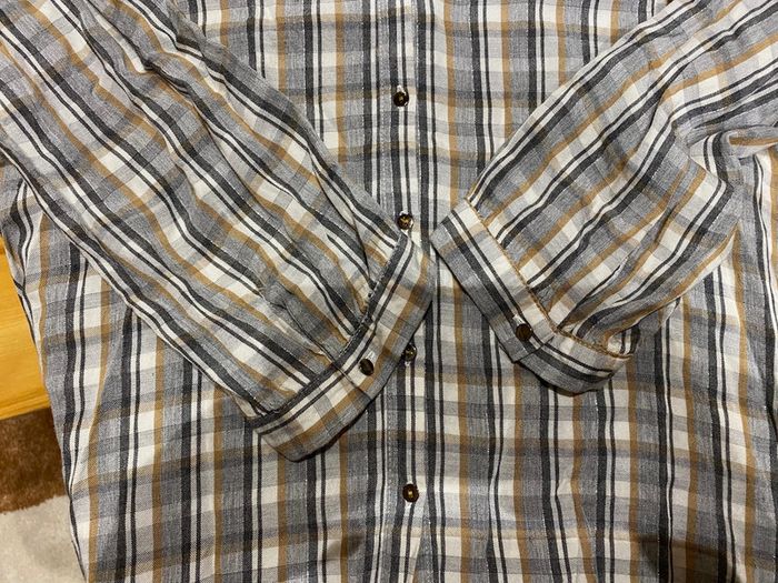 Blouse grise/argentée, rayée , Etam - photo numéro 3