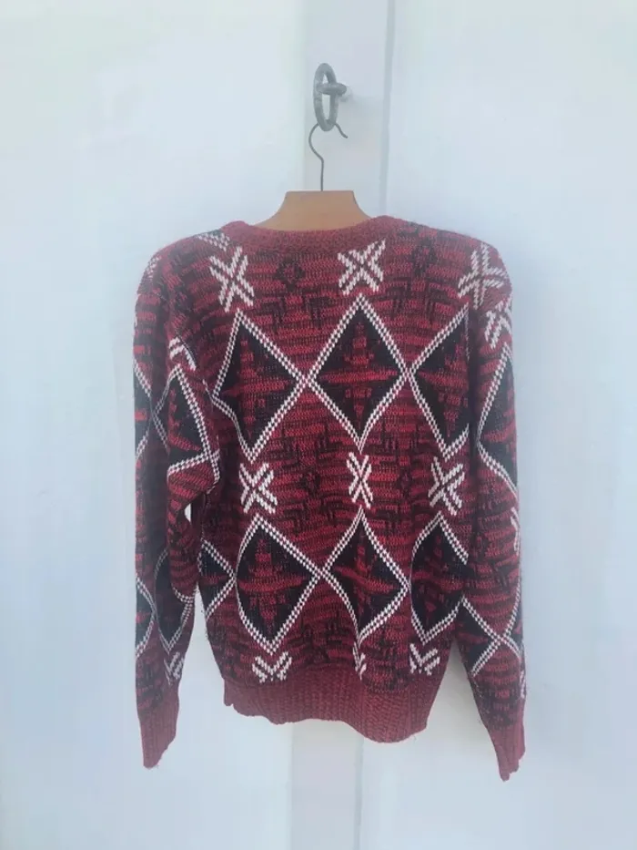 Made in USA 🇺🇸 Pull vintage knit pullover Barnaby Womens M / Mens S - photo numéro 5