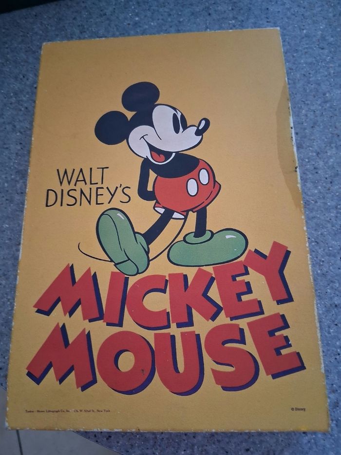 Cadre lumineux " mickey mouse" Walt disney - photo numéro 2