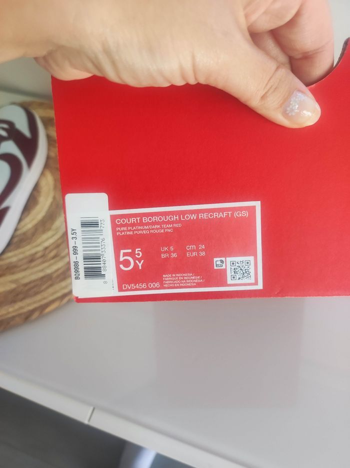 Baskets Nike court borough low recraft - photo numéro 9