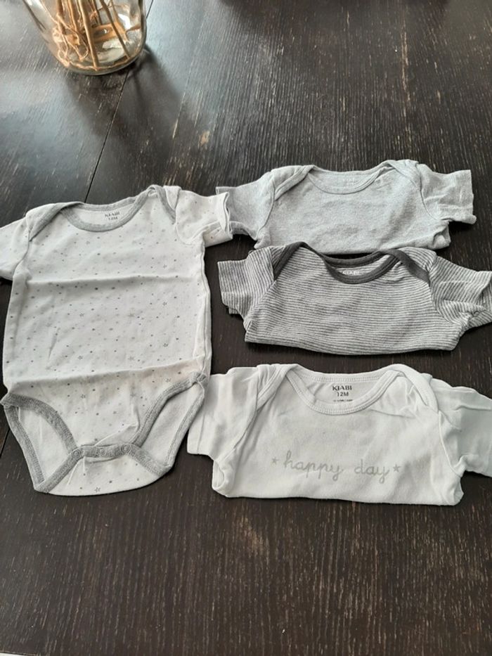 Lot 4 bodie manche courte