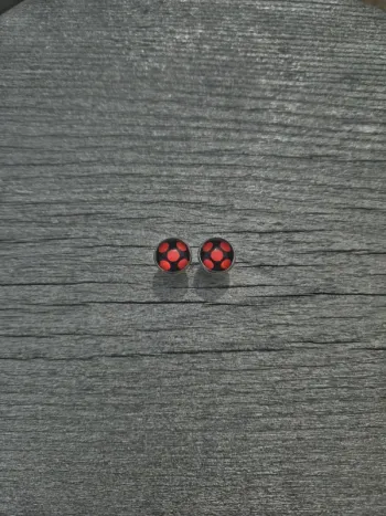 Boucles d'oreilles Fortune artisanale (piercing)
