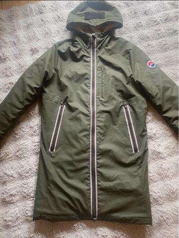 Manteau Paragoose Vert Kaki Veste Longue Chaude Rembourrée Hiver Taille XS