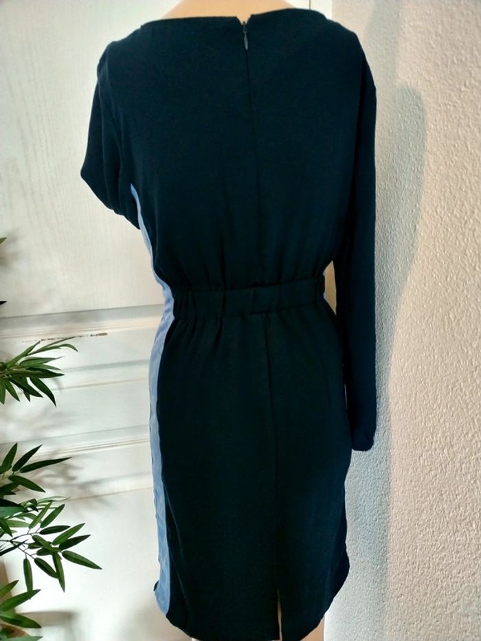Robe bleue marine reserved taille xs - photo numéro 2