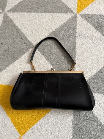 Sac à main en cuir vintage