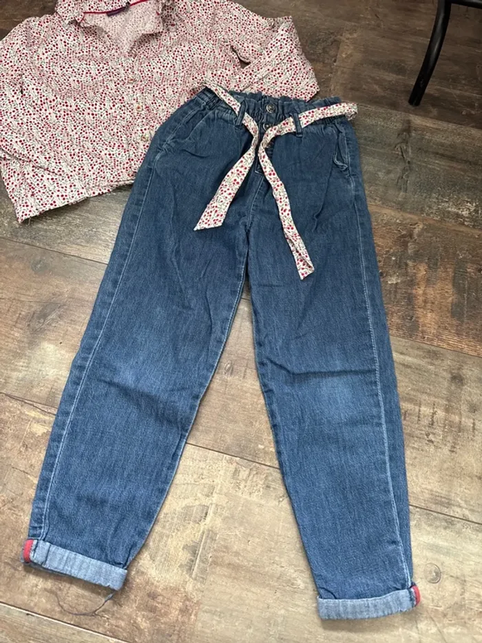 Ensemble chemise + pantalon 7/8 ans sergent major - photo numéro 2