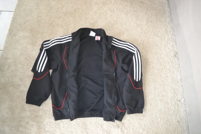 Veste de survêtement zippée Adidas - Taille 14 ans - photo numéro 2