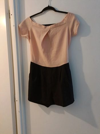 Combishort bicolore manche courte MIM Taille 34 très bon état