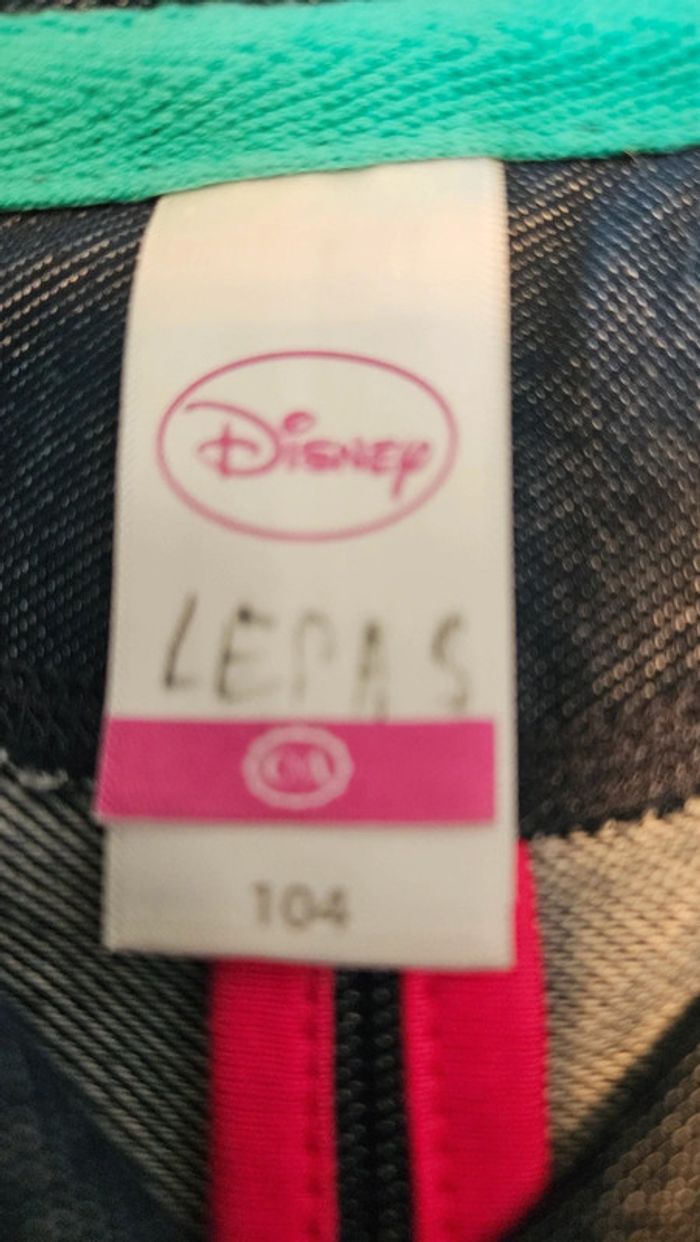 Blazer, veste en jean s bleu foncé, fille, Disney, 4 ans, neuf - photo numéro 5