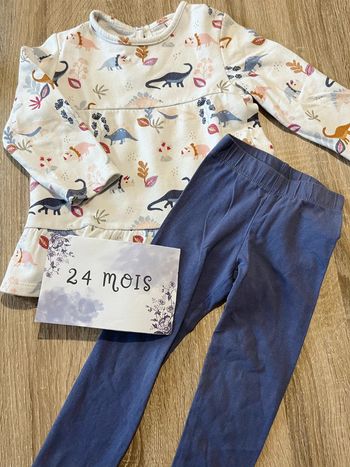 Ensemble Tape à l'oeil 24mois