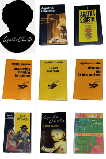 Lot 26 livres - 32 histoires Agatha Christie