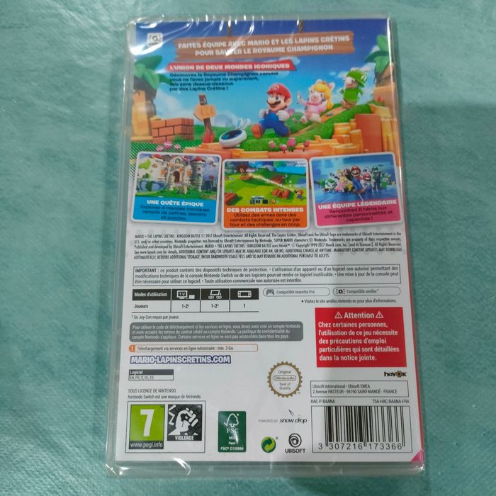 Mario + Lapins Cretins: Sparks Of Hope Nintendo Switch neuf - photo numéro 2