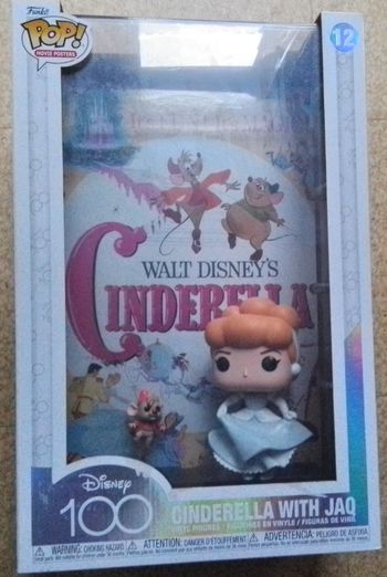 Figurine funko pop movie poster cendrillon et Jack numéro 12