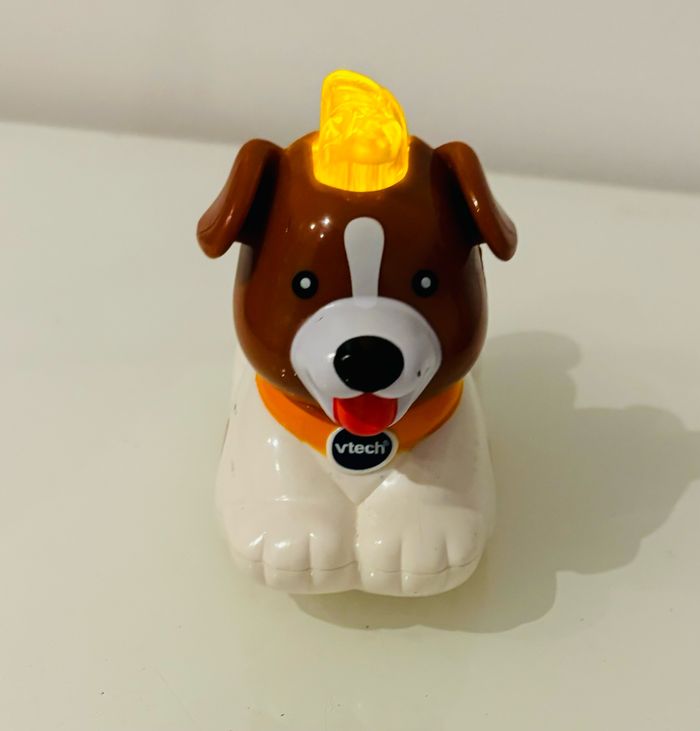 Vtech Tut Tut animo Toutou le chien tout fou zoo maxi jungle lion panda hippo super ferme jungle bateau garage animaux coq poule maxi niche chien copains bolides rare lot SOP77 - photo numéro 3