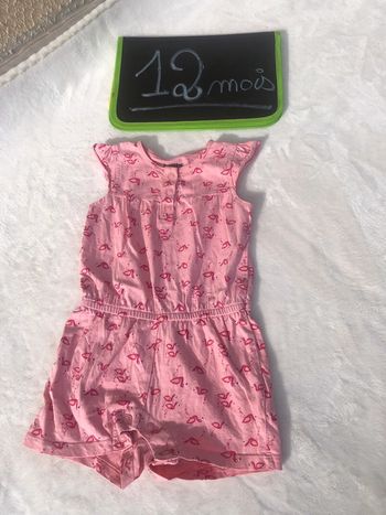 Très belle combinaison barboteuse 12mois