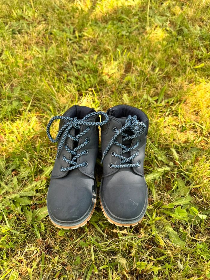 Bottines bleu taille 27