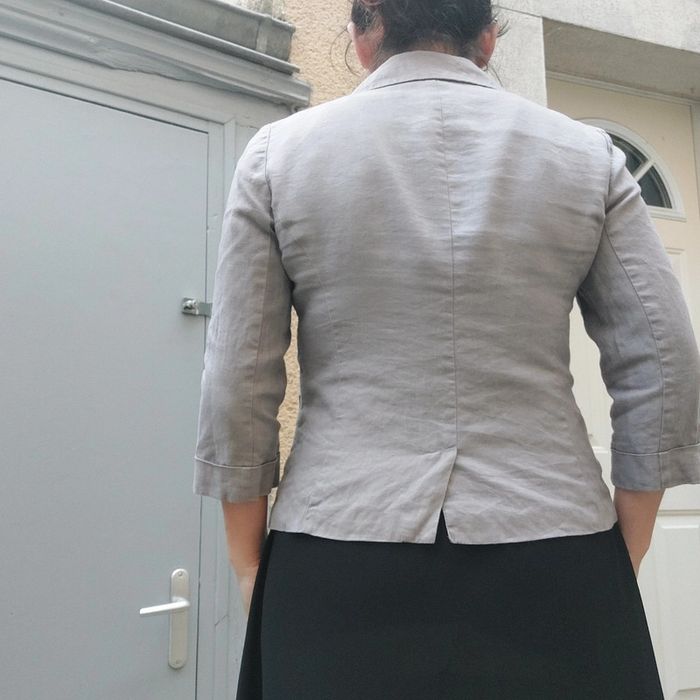 Veste en lin pour taille 38/40 - photo numéro 4