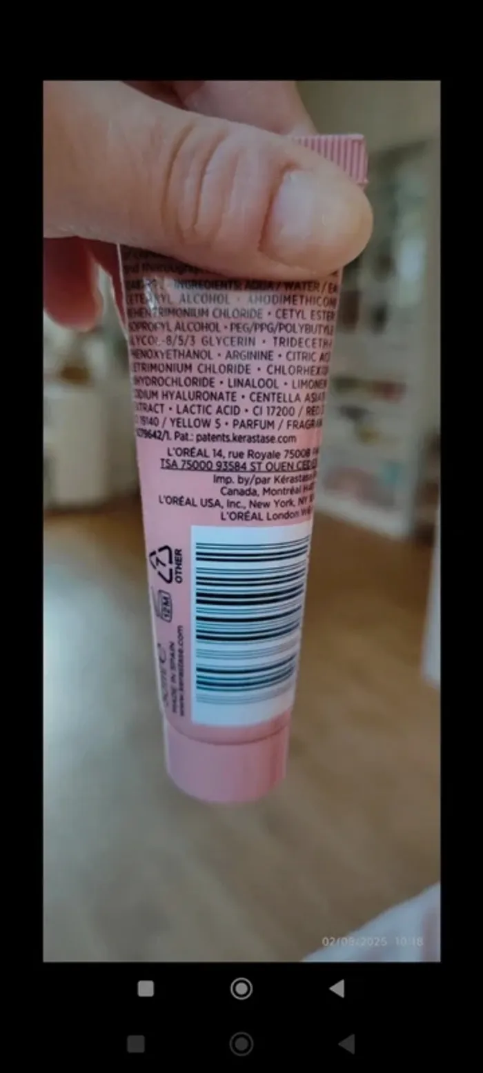 Kérastase 2x30 ml Masque Capillaire Combleur Chroma Filler - photo numéro 4