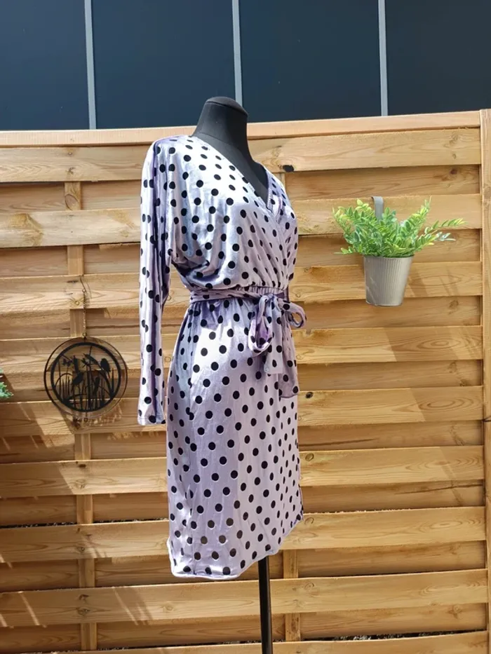 Sublime robe bi matière taille 36 ASOS