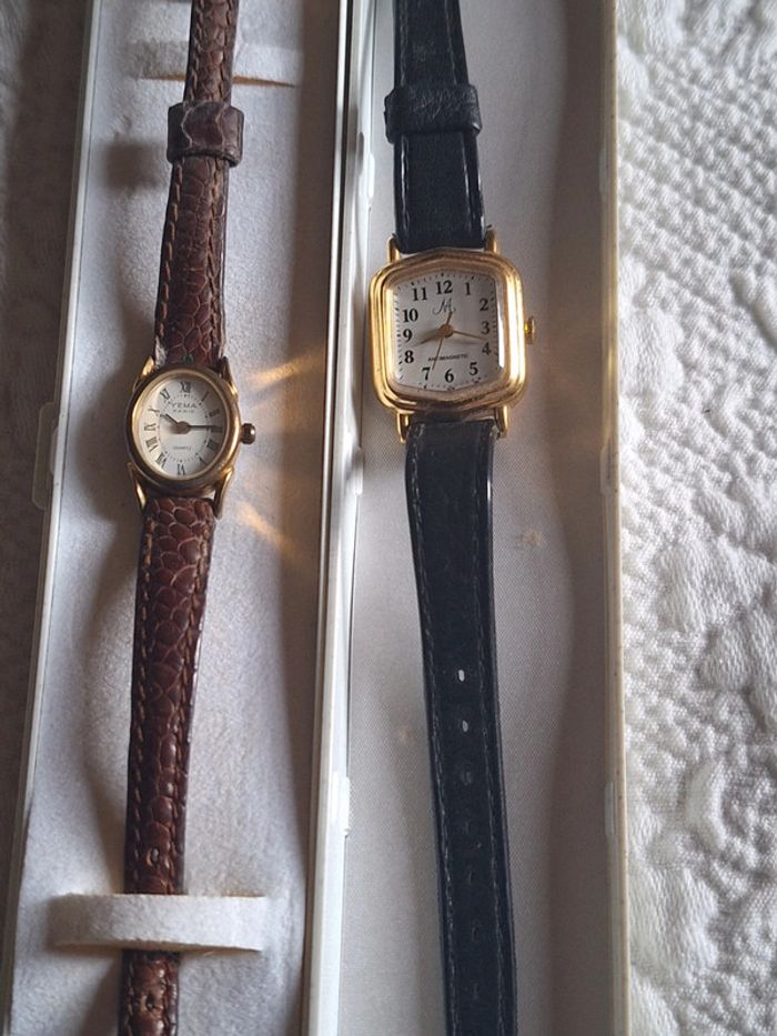 Lot de 2 montres vintage pour collectionneur - photo numéro 4