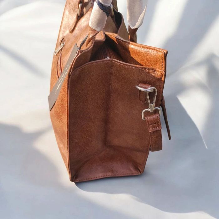 Sac à main avec bandoulière ajustable cuir polyuréthane - photo numéro 3